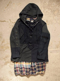 REBUILD BY NEEDLES "T/C Fatigue Shirt → Parka/Indigo Dye"Spring/Summer 2015 SUNRISE MARKET