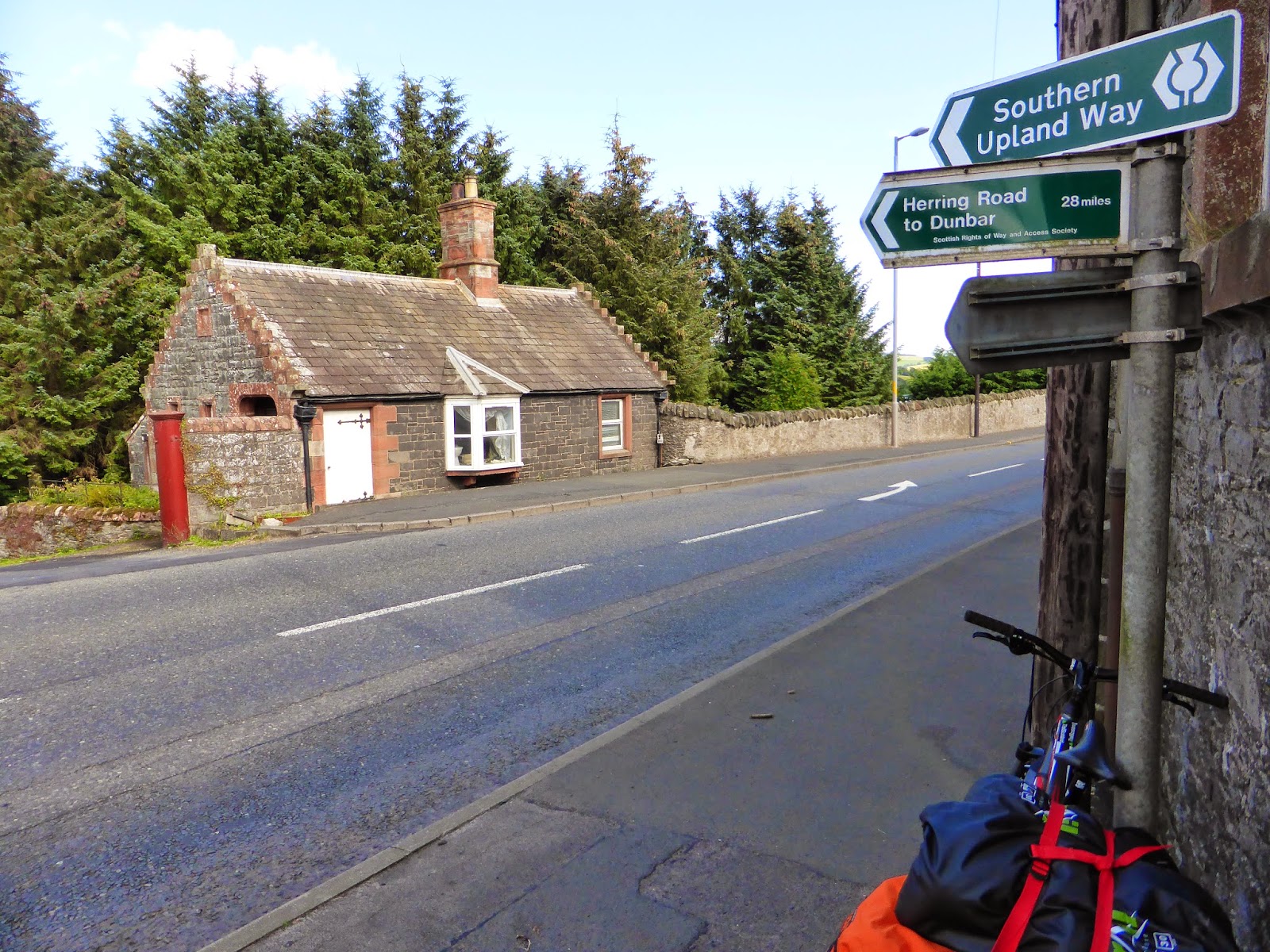 MTB Innerwick Stravaiger The 'Herring Road'