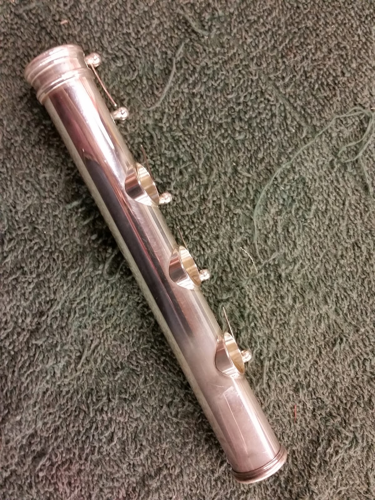 Repair My Flute Cleaning a Tarnished Footjoint
