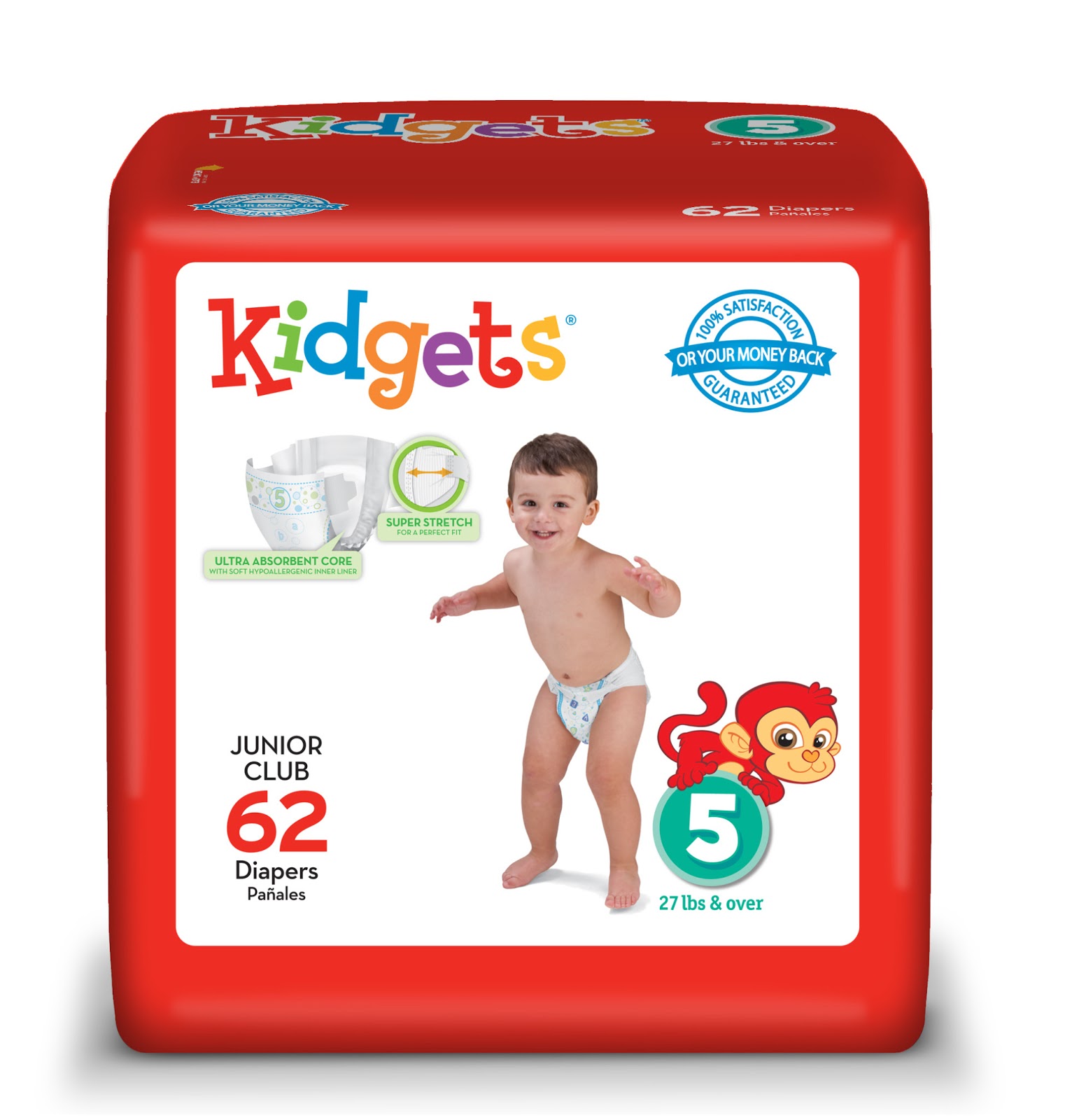 Our Crazy Little Life Kidgets Diapers & Wipes ONLY Family Dollar