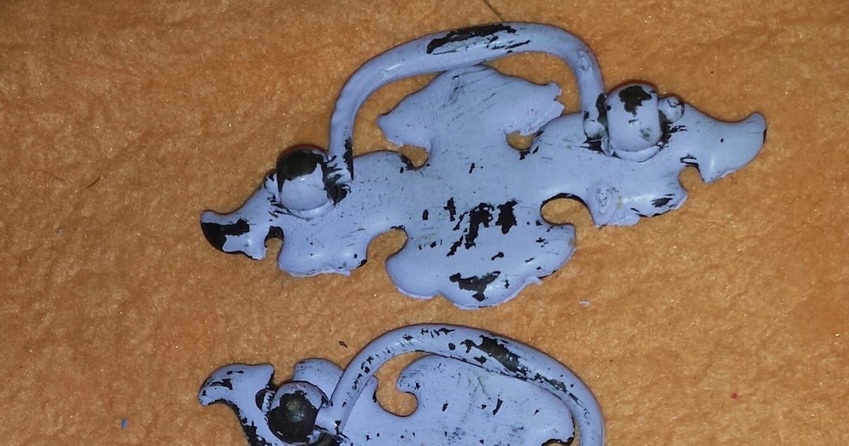 Gotta Have Projects Removing Old Paint from Drawer Pulls and Hinges