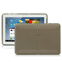 TPU Case (Semacam Silicon Case/ Jelly Case) Dengan Anti Slip Texture Untuk Samsung Galaxy Tab 2 10.1 P5100 - Grey TPU Case (Semacam Silicon Case/ Jelly Case) Dengan Anti Slip Texture Untuk Samsung Galaxy Tab 2 10.1 P5100 - Grey