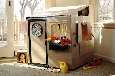 playhouse cardboard design