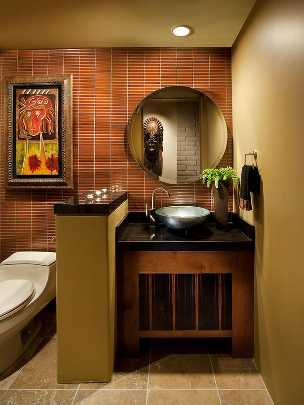 Decoración de la Casa: Diseños de baños contemporáneos de Amy Bubier