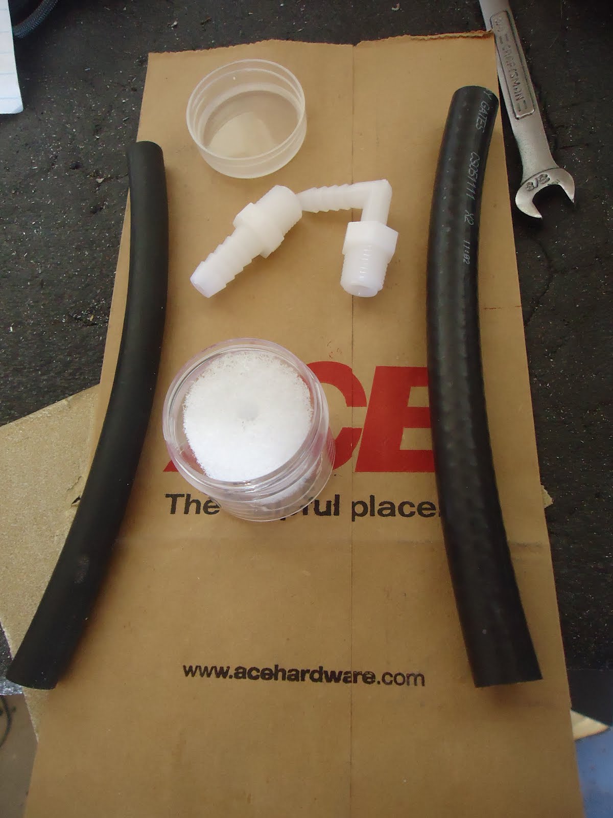 Tear it up, fix it, repeat Bigtwin Engine Breather Oil Collector Can