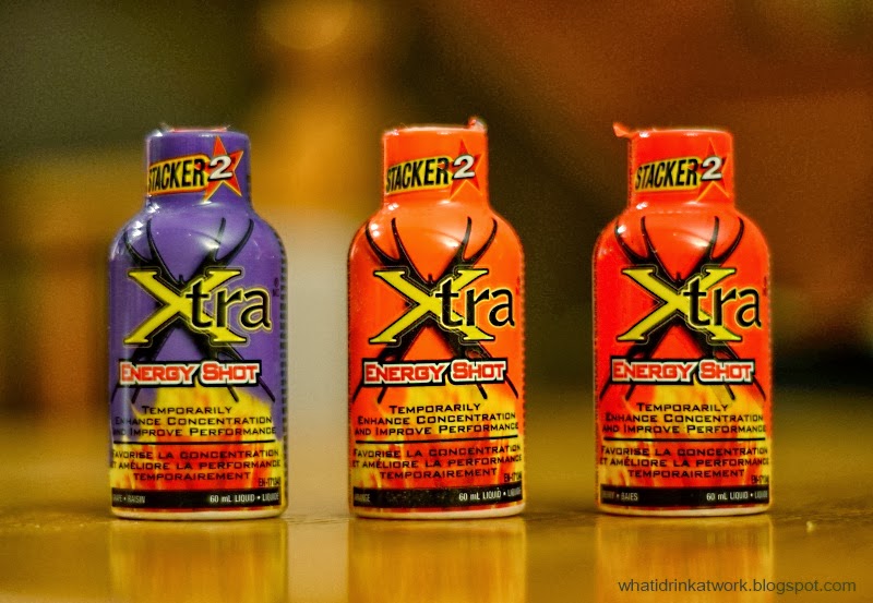 What I Drink At Work Stacker 2 Xtra Energy Shots