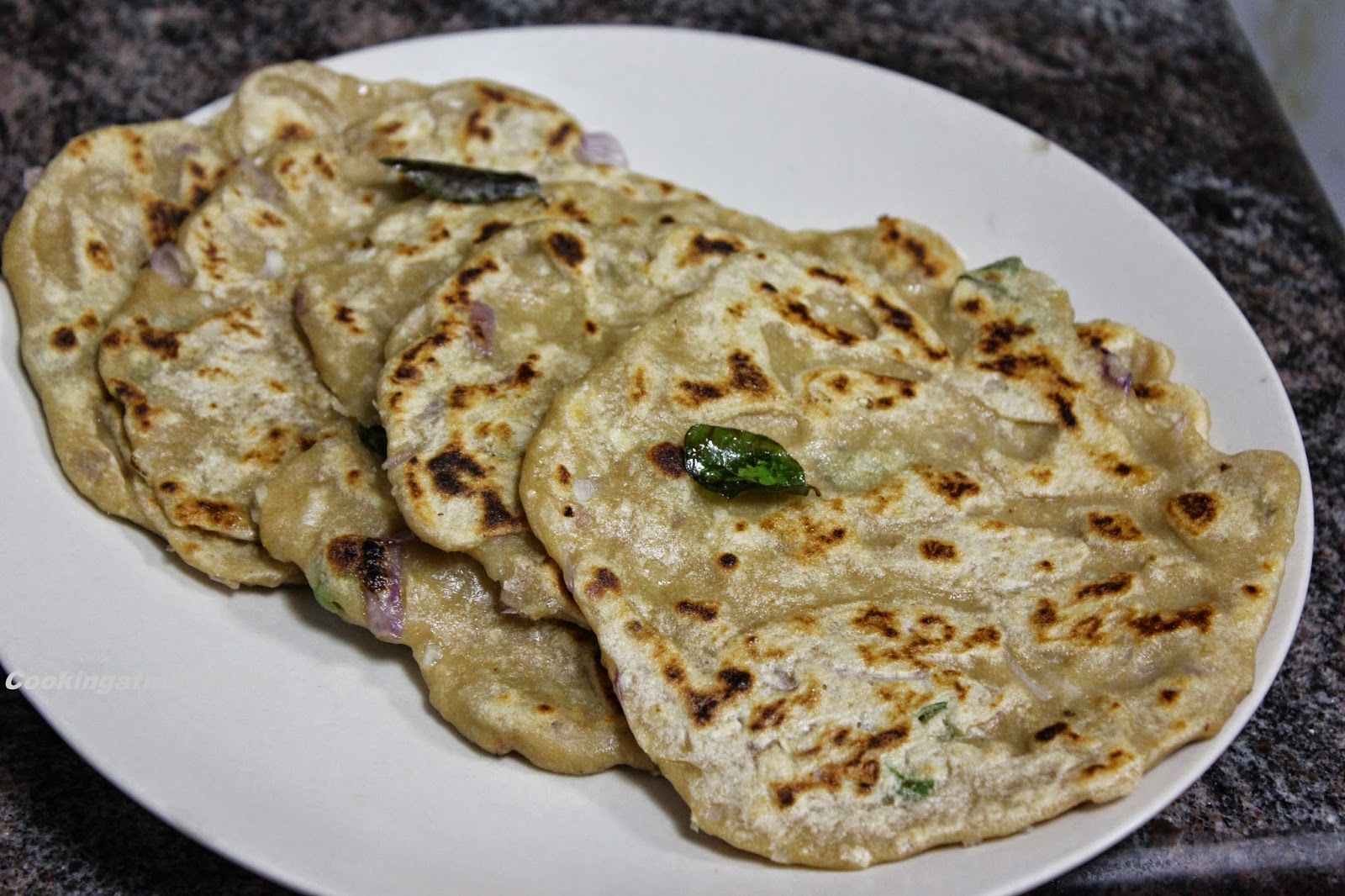 Cooking at Mayflower Wheat Orotti / Wheat flatbread