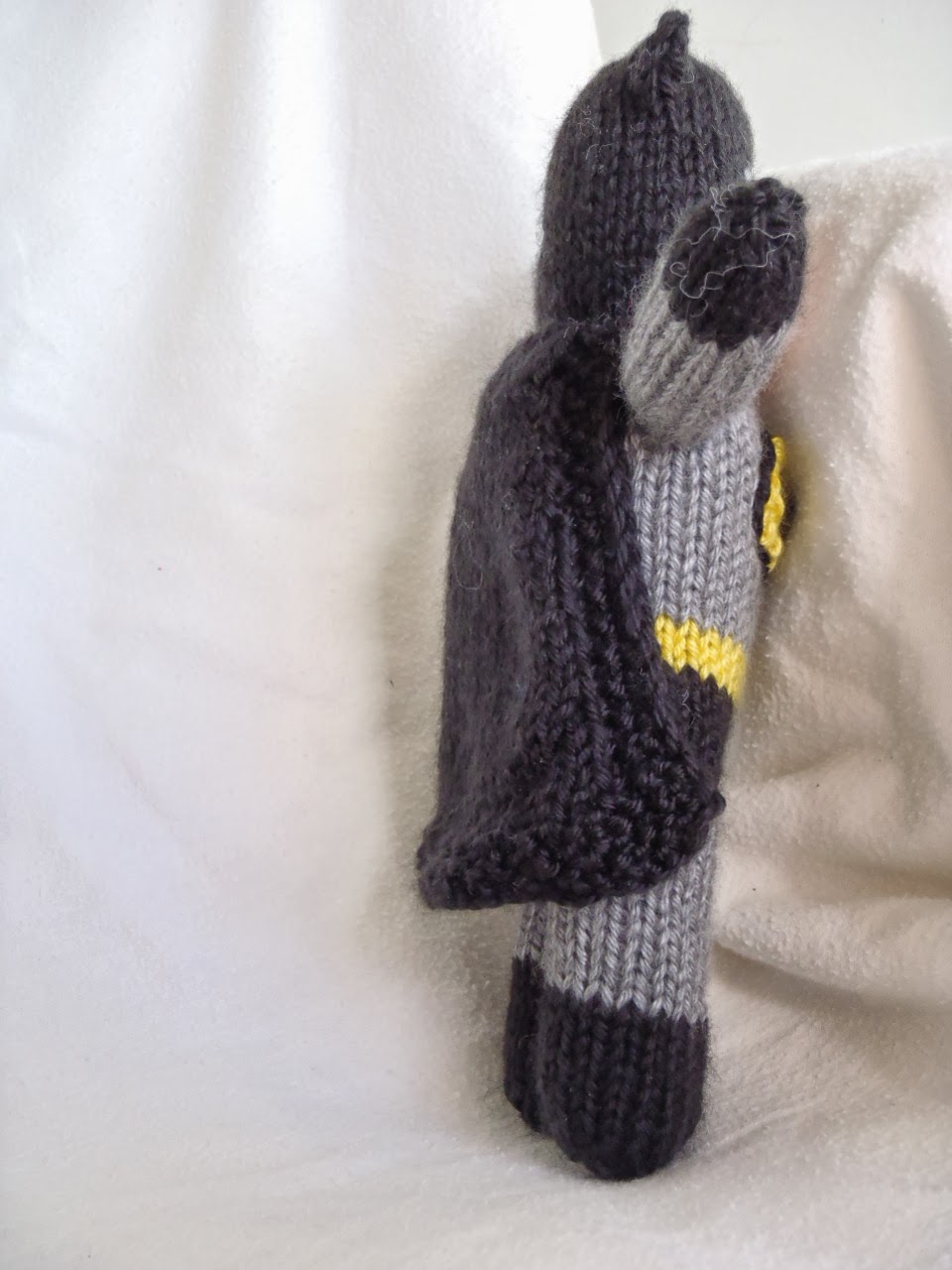 Stanas Critters Etc.: Knitting Pattern for Batman Toy