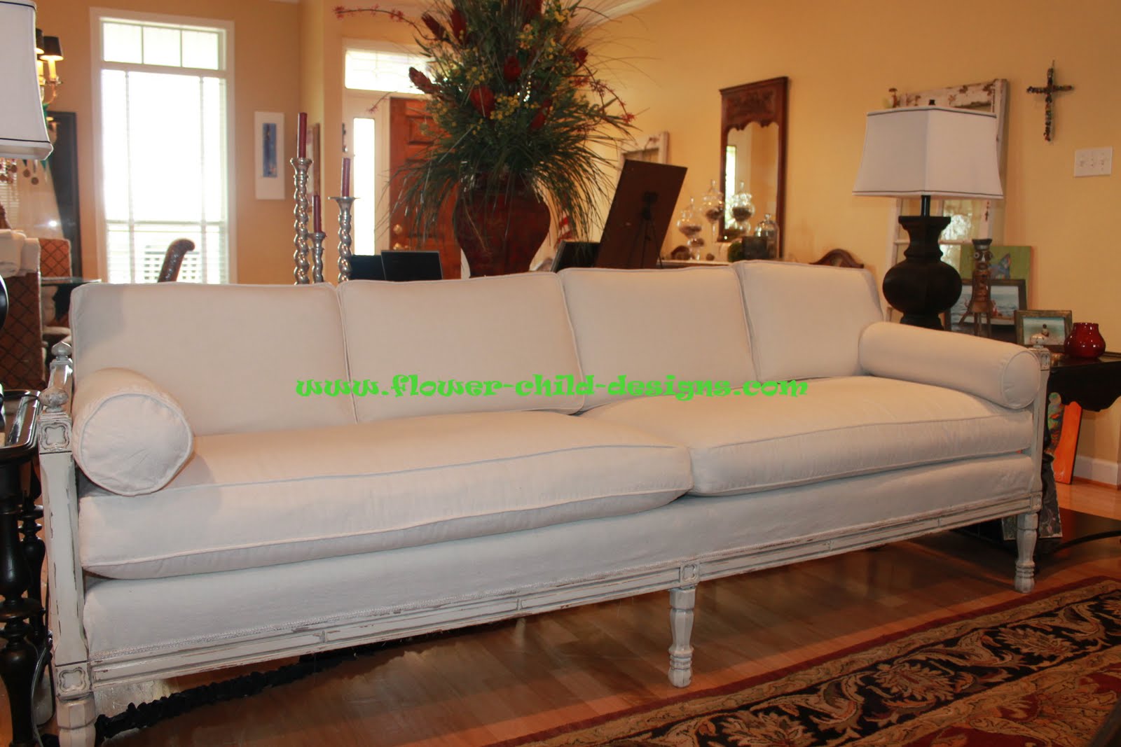 Flower Child Designs My Bargain Sofa