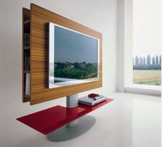 contemporary flat screen tv stand panel