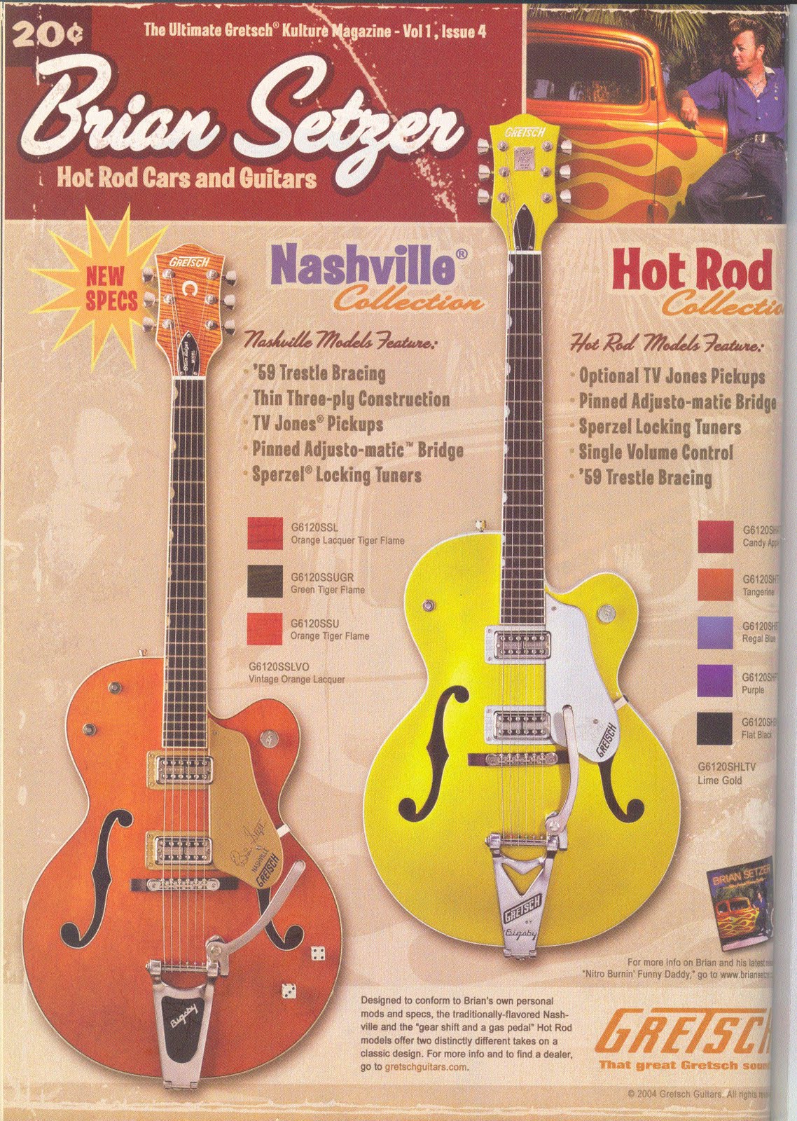 Guitar Snob Old Gretsch Guitar ad