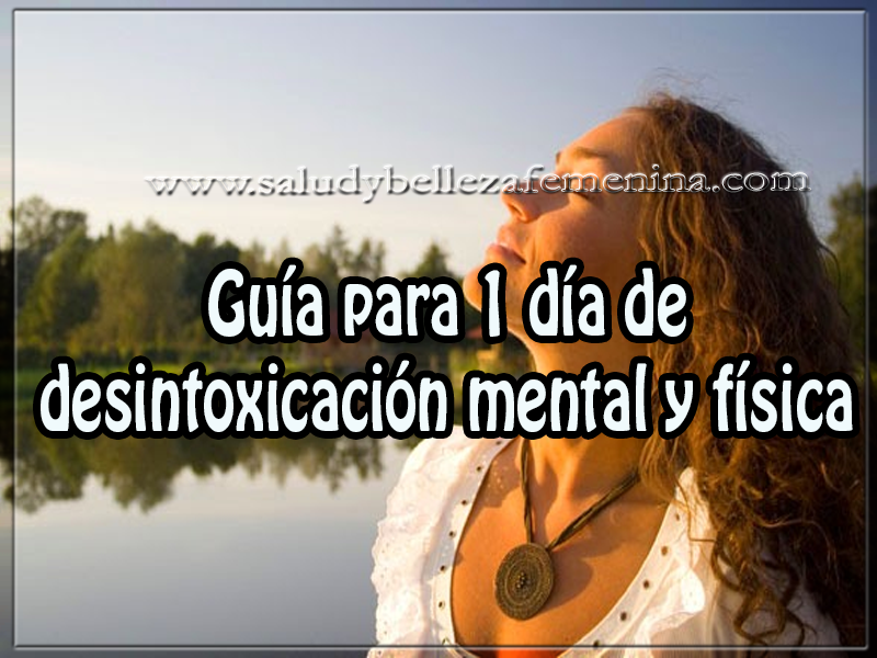 Guía para 1 día de desintoxicación mental y física Salud y bienestar , guía para 1 día de desintoxicación mental y física