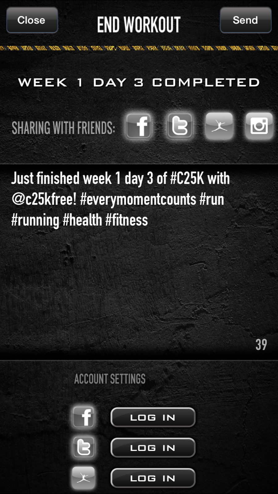 Trapped In A Fat Chick Zen Labs C25k Couch To 5k Week 1 Day 3