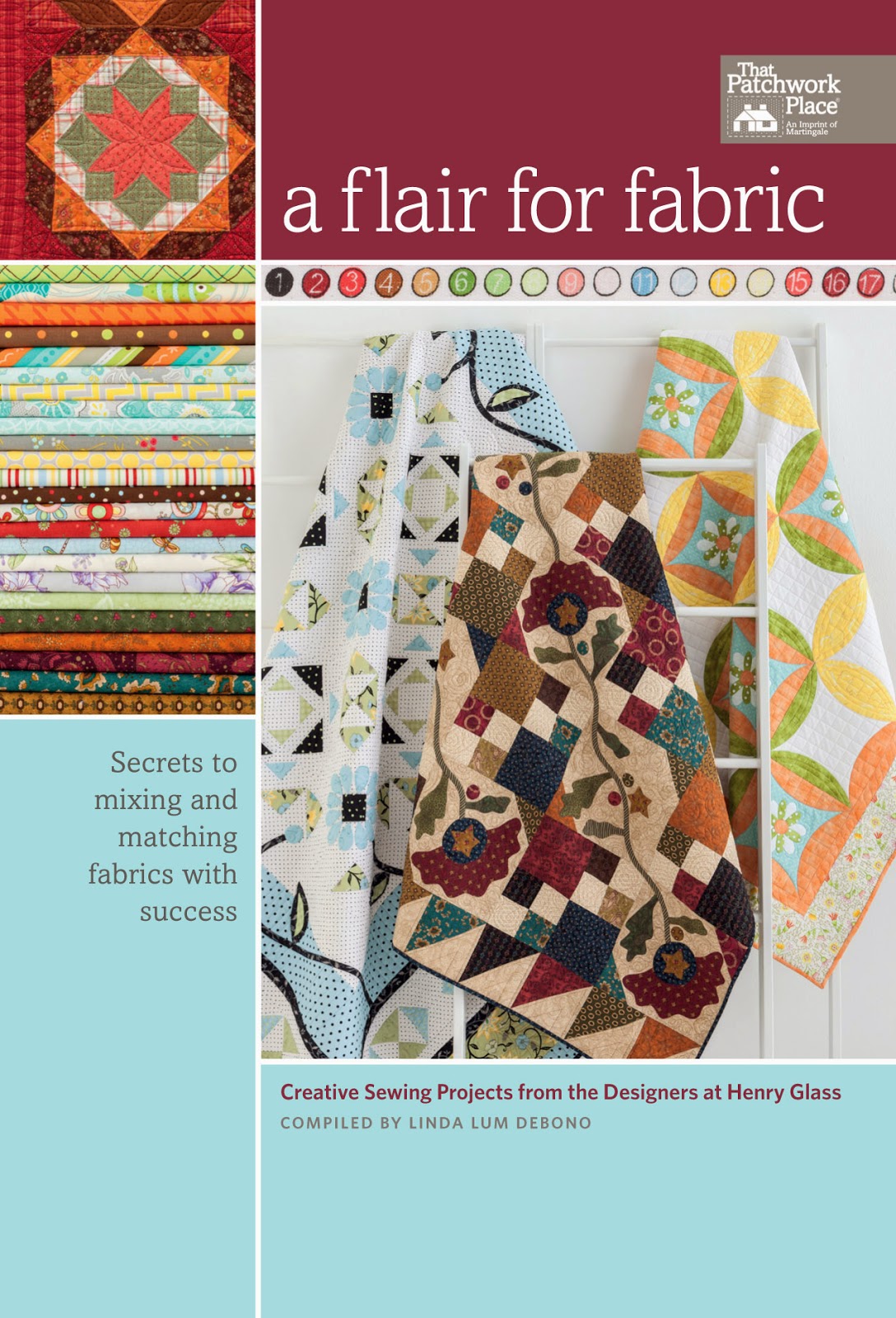 Henry Glass Fabrics "A Flair For Fabric" Blog Hop Kim Diehl