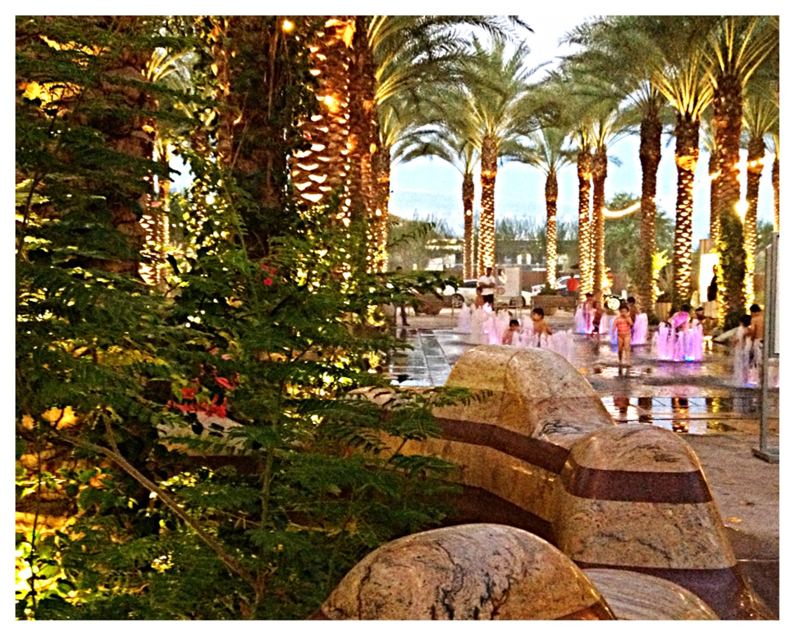 Love Always, Paola SCOTTSDALE QUARTER SPLASH PAD