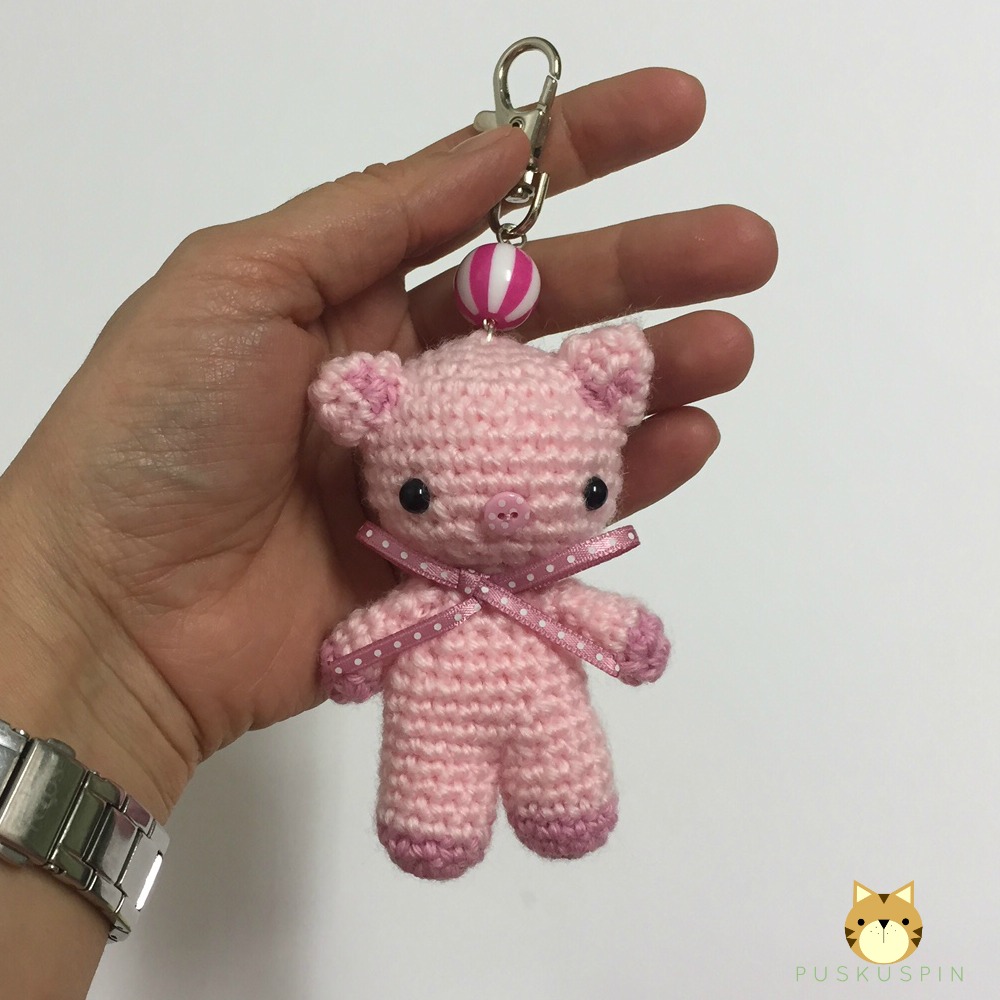 llavero de amigurumi