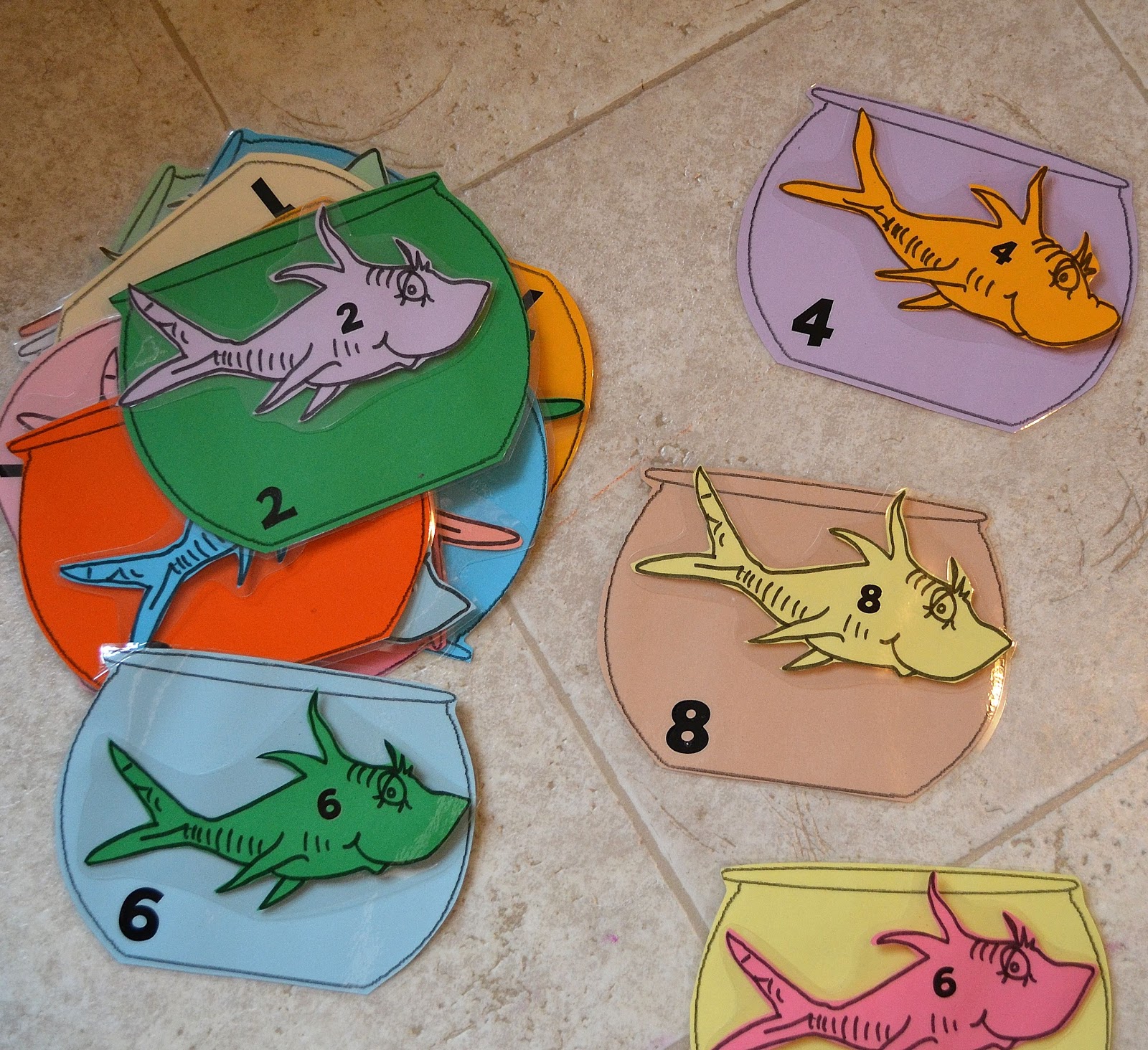 From The Hive: F fish day- preschool style