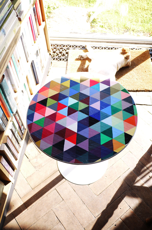 Hand painted table, Furniture diy, Hand painted table tops