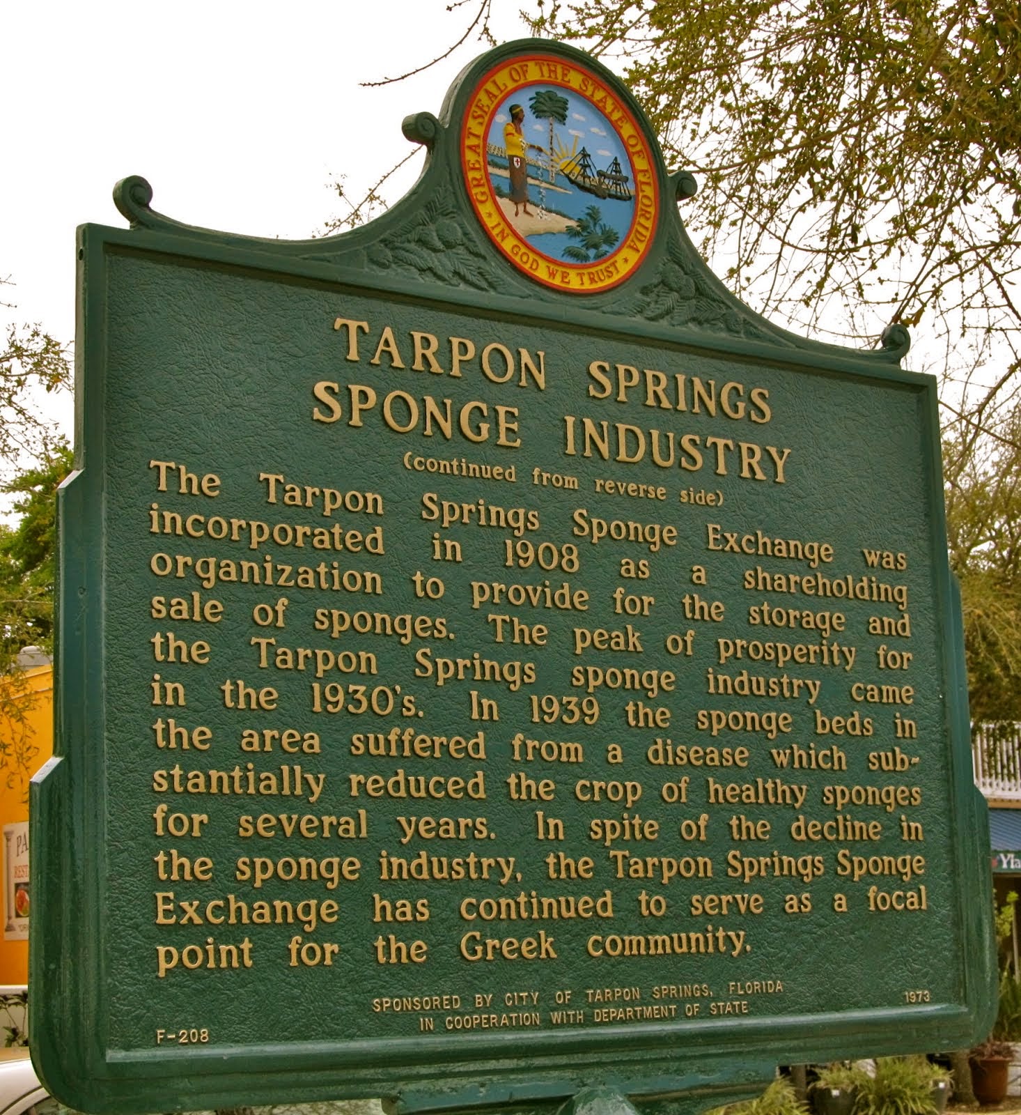 Tarpon Springs and the World Famous Sponge Docks Tampa Bay Salvage