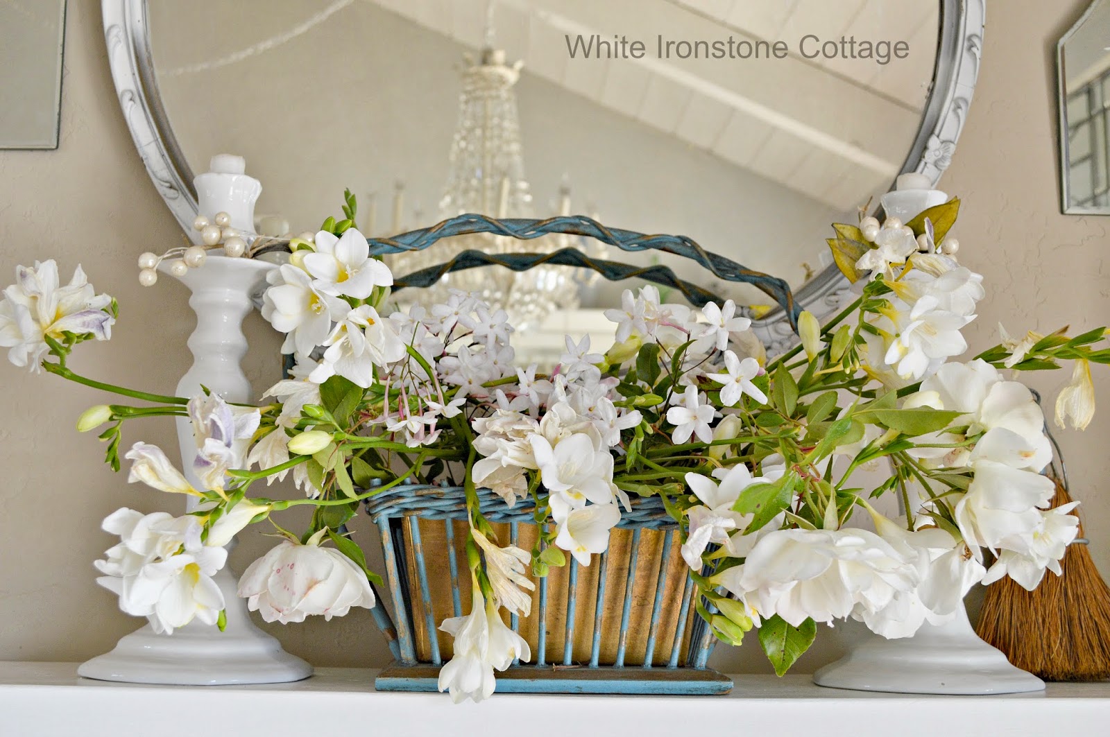 Easter photo shoot White Ironstone Cottage