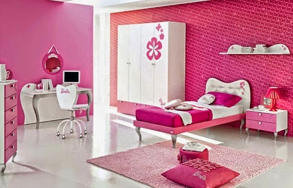 stylish hot pink bedrooms designs