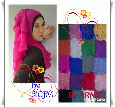 kerudung ala hijabber kerudung ceruti rempel instant by arniz kerudung ala hijabber kerudung ceruti rempel instant by arniz