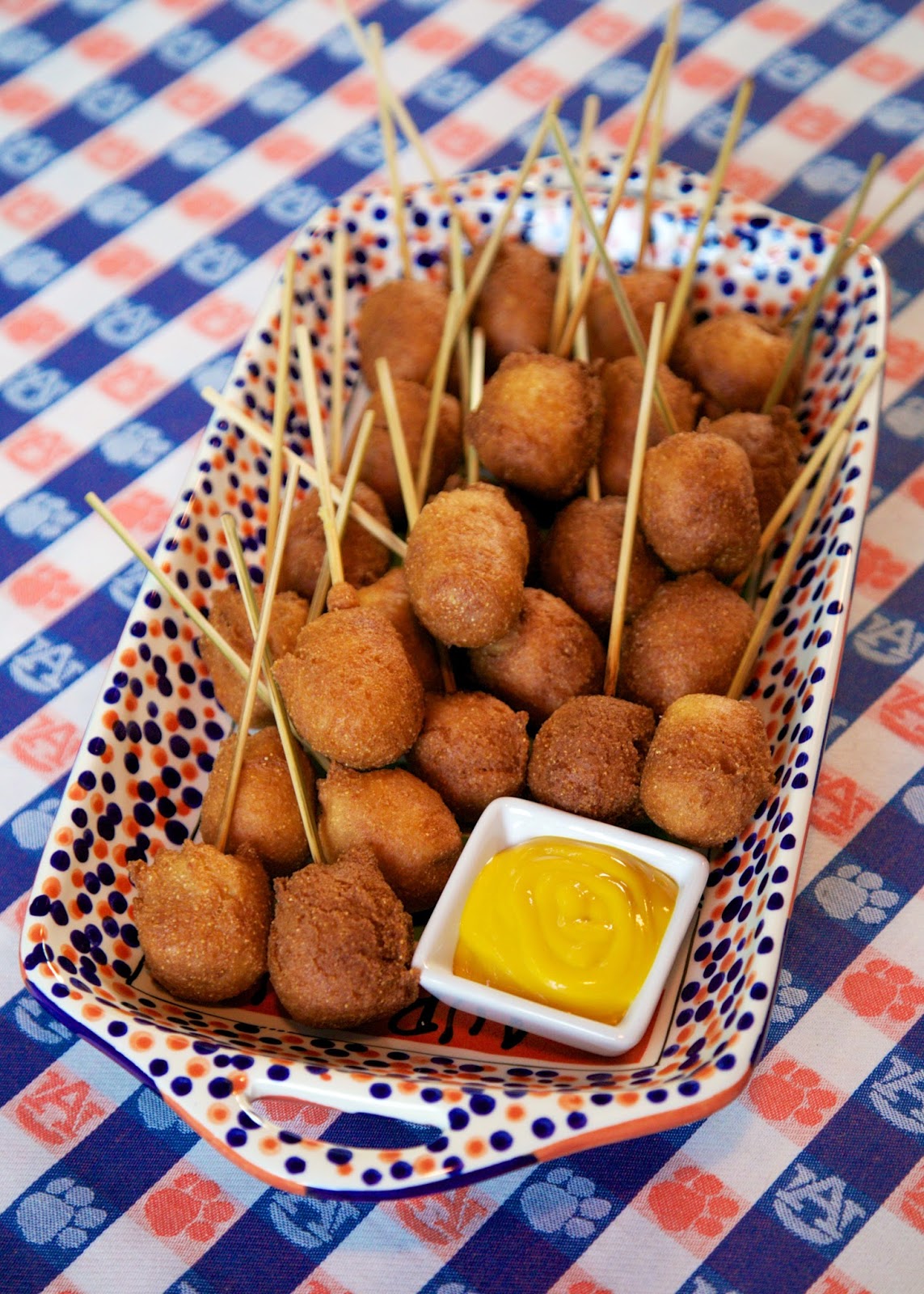Corn Dog Pops {Football Friday} Plain Chicken