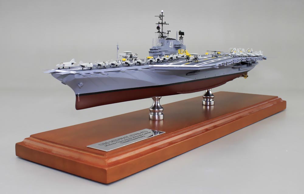 SD Model Makers USS Midway Aircraft Carrier Model