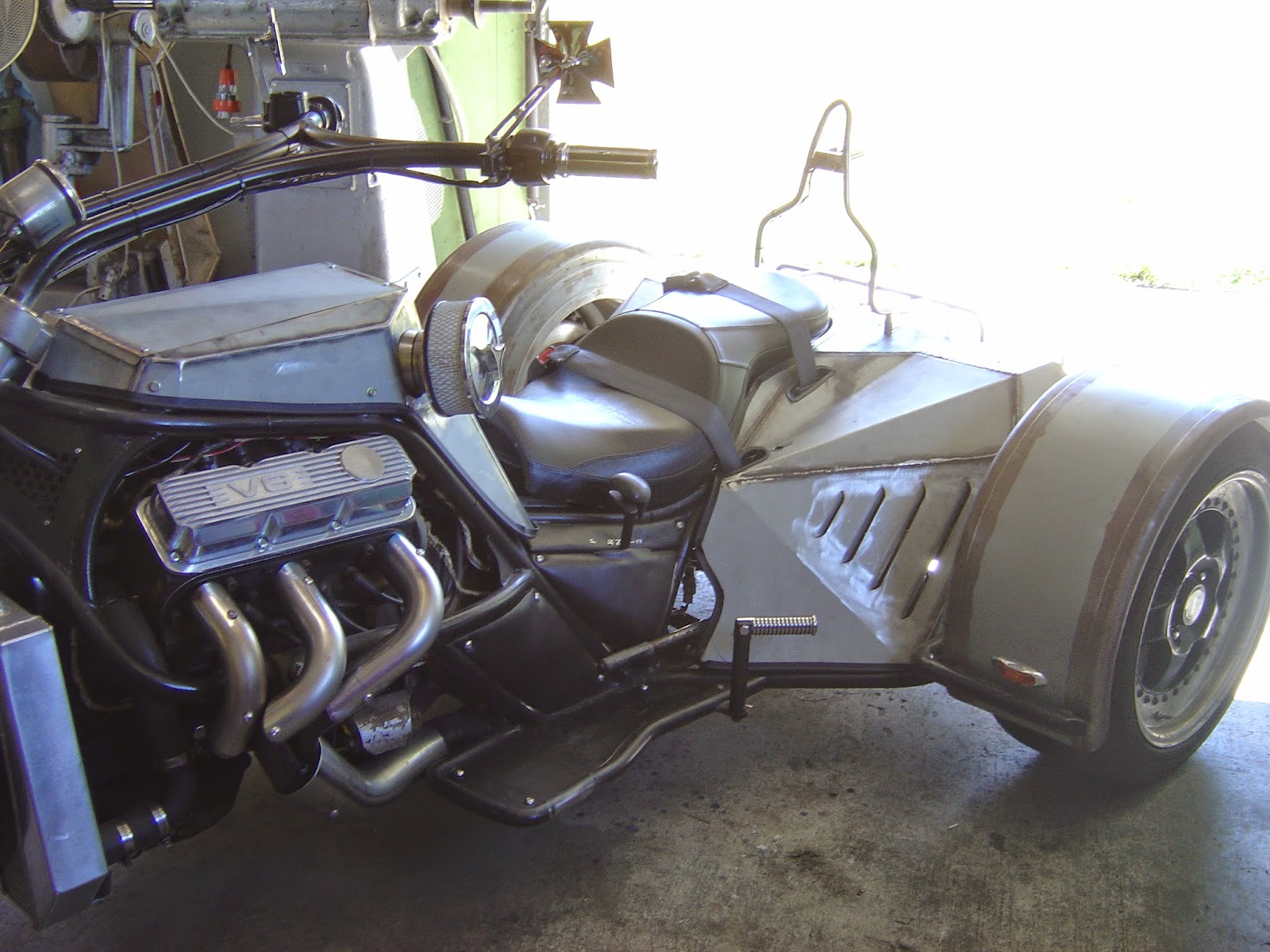 Custom and Chopper Motorcycles and Parts Holden V6 Trike Build