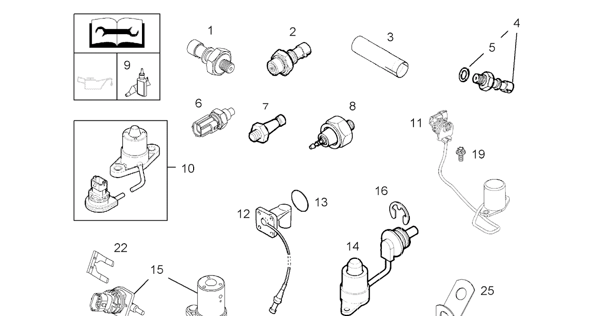Opel Astra H OIL LEVEL SENSOR