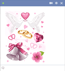 Bells, Rings, Doves Icons Bells, Rings, Doves Valentine Icons