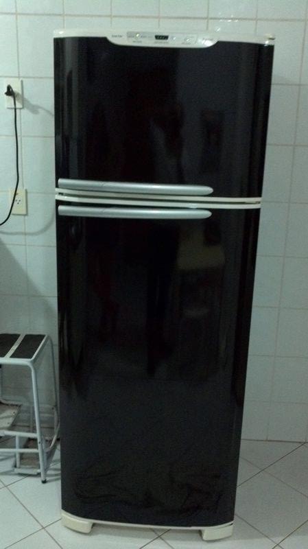 Adesivos adesivos Decorativos RP Geladeira plotada inteira com adesivo BLACK PIANO Telefone Loja Artesanato Barros ~ Adesivos adesivos Decorativos RP Geladeira plotada inteira com adesivo BLACK PIANO