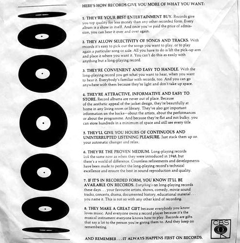 beyond the coda: Arguments for Vinyl