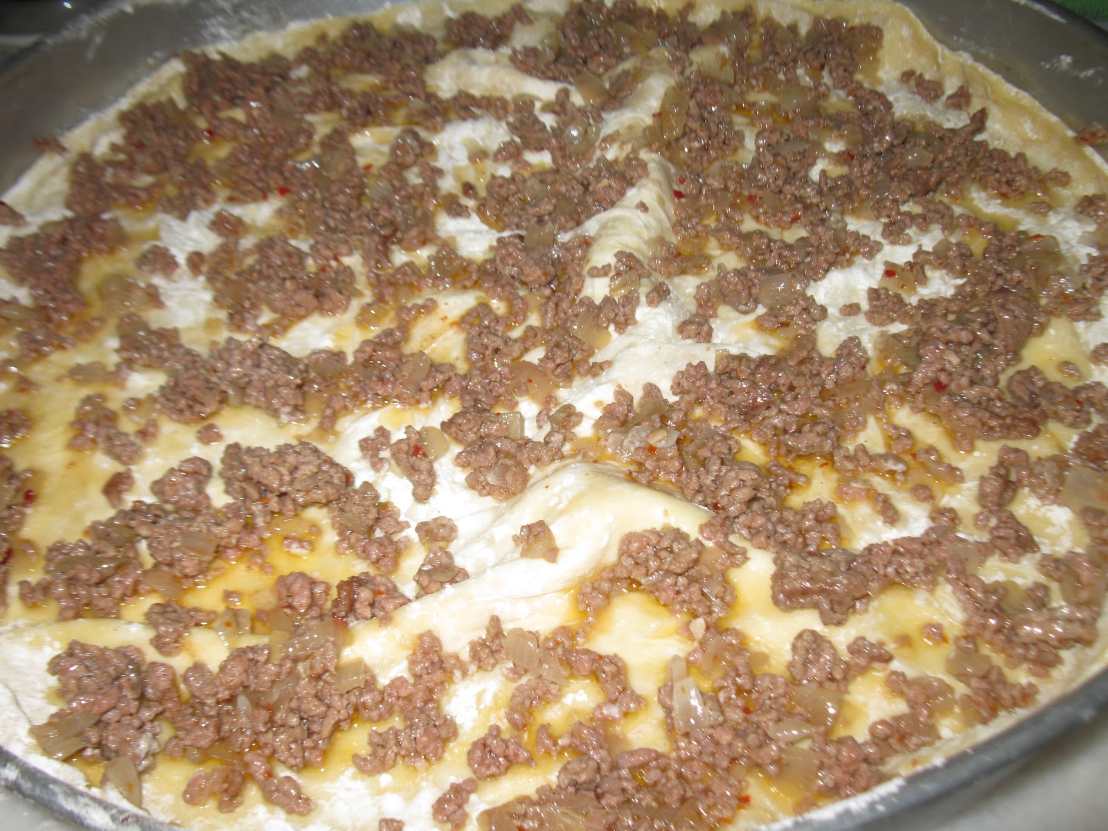 ŞİFALI YEMEK TARİFLERİ Baklava hamuru ile kıymalı börek