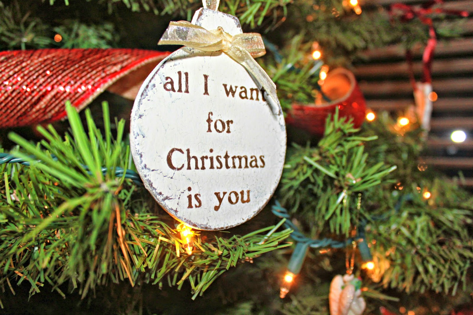All I Want for Christmas is You Ornament Christmas Tradition