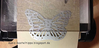 partial die cutting, Teil-Stanzen-Technik pop up schmetterlings-Tischkarte, Platzkarte für Hochzeit
