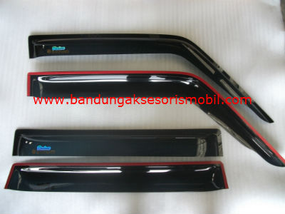 Talang Air Vitara Original Black Depan Belakang Talang Air Vitara Original Black Depan Belakang
