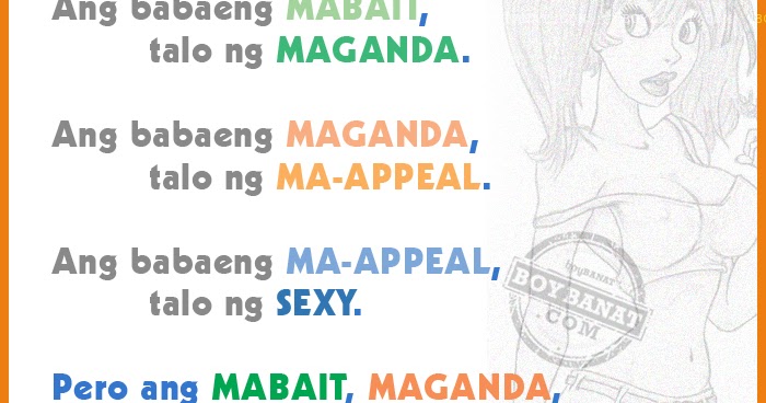 Pinoy / Tagalog Enemy Quotes - Boy Banat