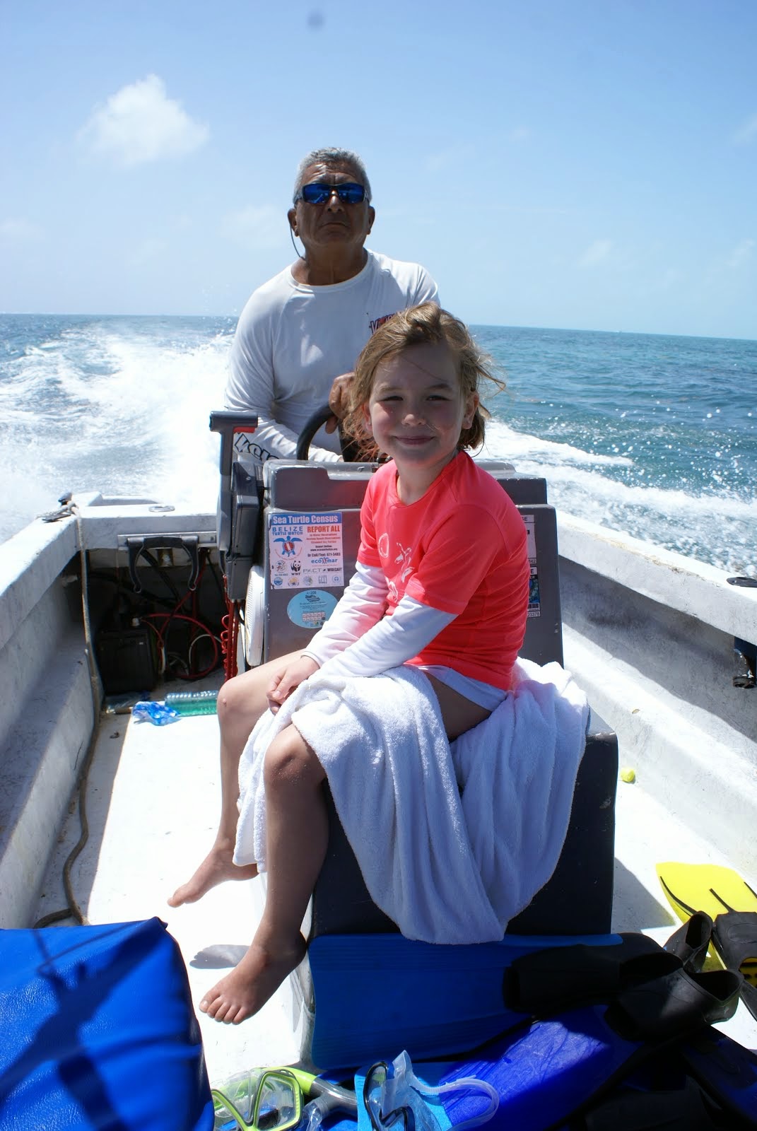 Op weg naar Hol Chan Marine Reserve