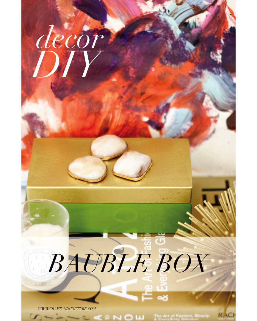 Decor DIY Bauble Box Craft and Couture