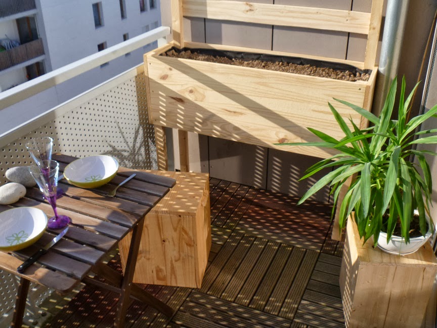La menuiserie 503: la terrasse dété