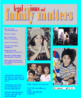 Family Matters home page