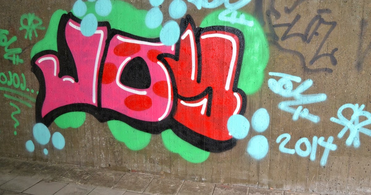Graffiti, Streetart och Konst Västerås, Sweden Joy