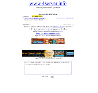 Cara Mudah Download di 4shared tanpa Daftar/Waiting