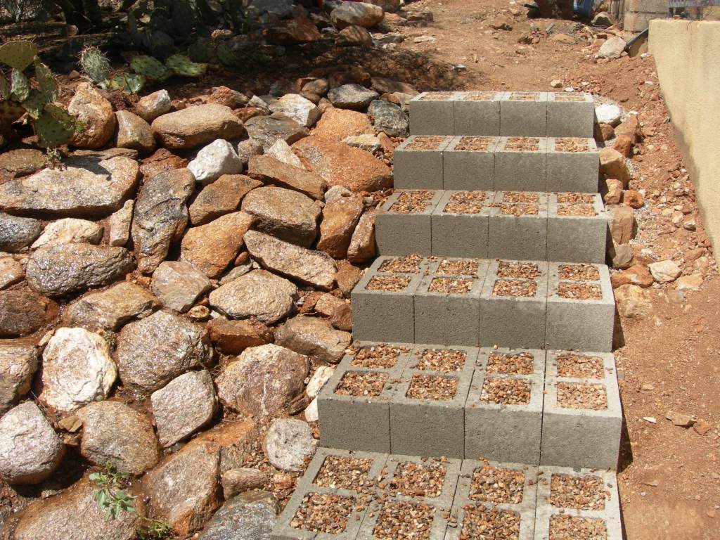 Dreaming of Concrete Blocks: Raised Beds, Planters, Tables, and Benches