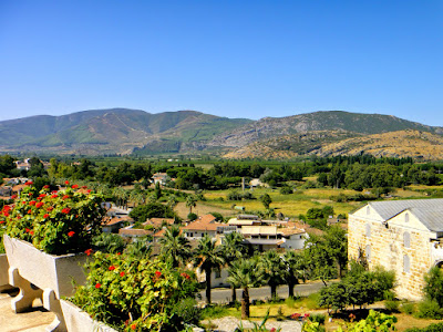 View from Basilica of St John Turkey Selcuk