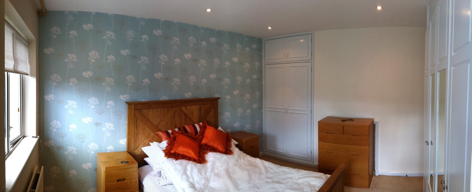 Duvet cover to go with this Dulux wallpaper?