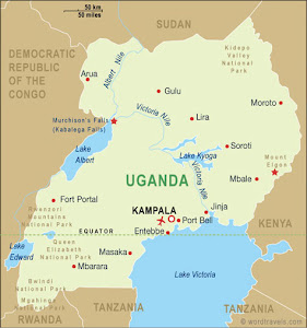 Map of Uganda