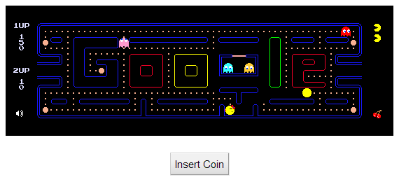 Synthetic Daisies: Pac-Man as Google Doodle