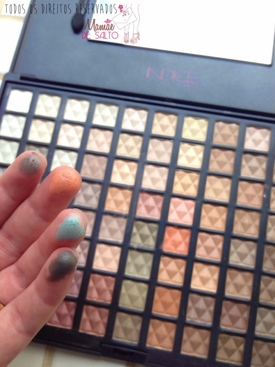 Resenha Paleta Indice Tokyo Naked Eyes blog Mamãe de Salto